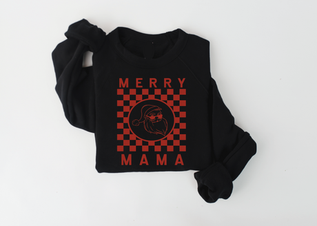 Merry Mama -  Checkered Pullover