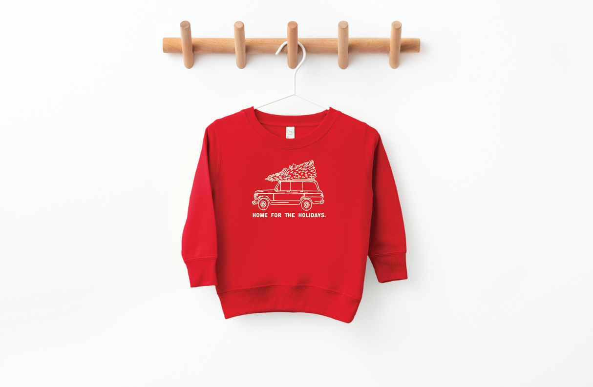 Home for the Holidays Kids Pullover