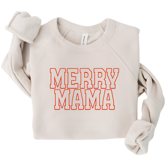 Merry Mama Collegiate Sweatshirt