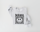 Mama Checkered Sweatshirt