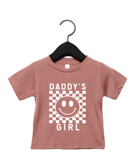 Daddy's Girl Checkered Tee