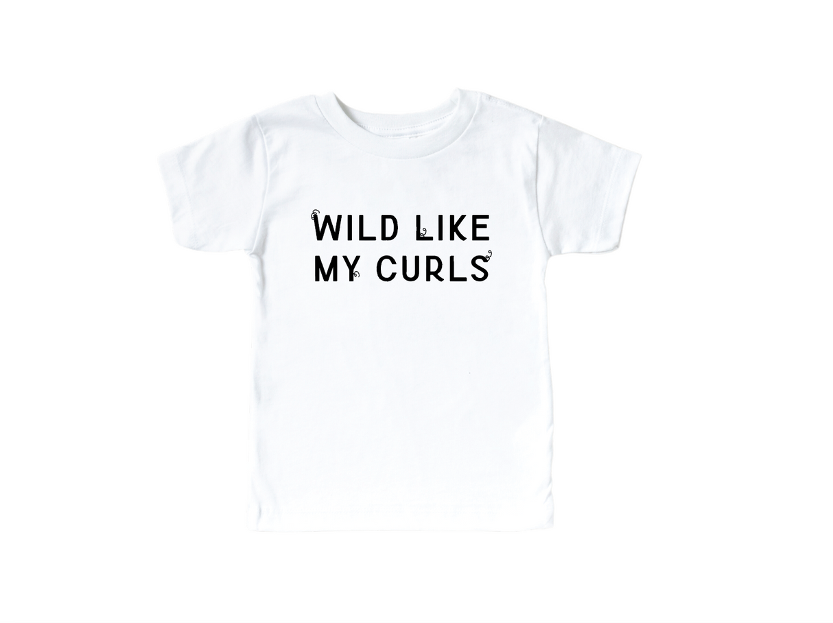 Wild Like My Curls Tee