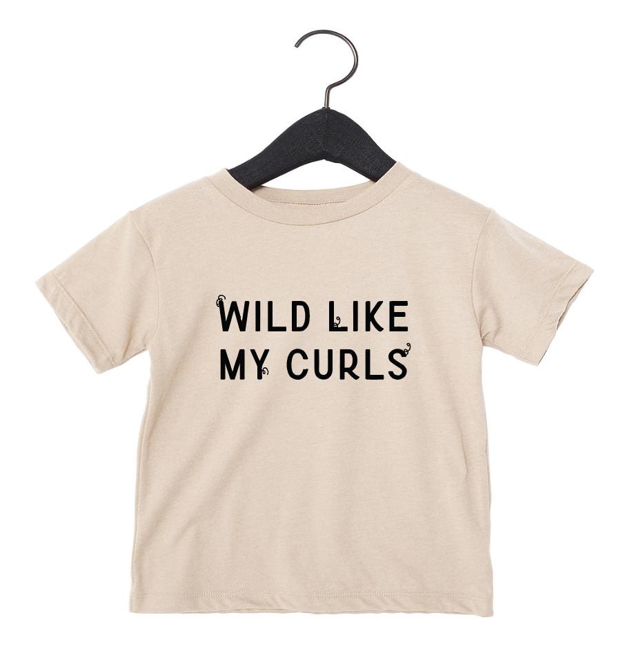 Wild Like My Curls Tee