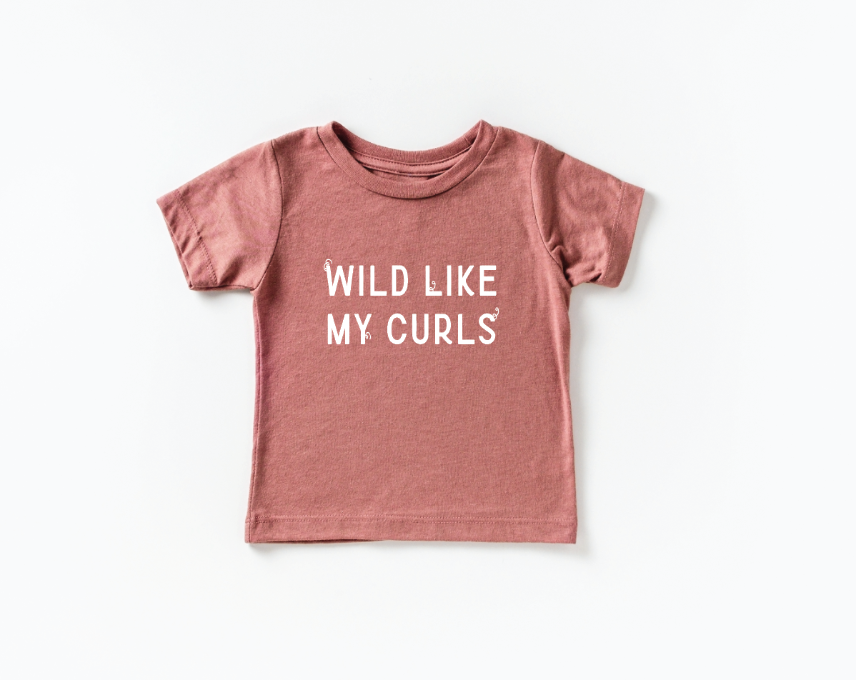 Wild Like My Curls Tee