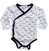 Mahi Mahi Kimono Sleeve Onesie