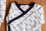 Mahi Mahi Kimono Sleeve Onesie