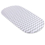 Waterproof Bassinet Sheet Set - Grey Chevron & Polka Dot