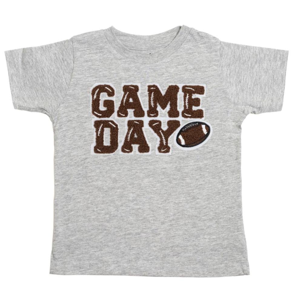 Game Day Patch Short Sleeve T-Shirt - Gray