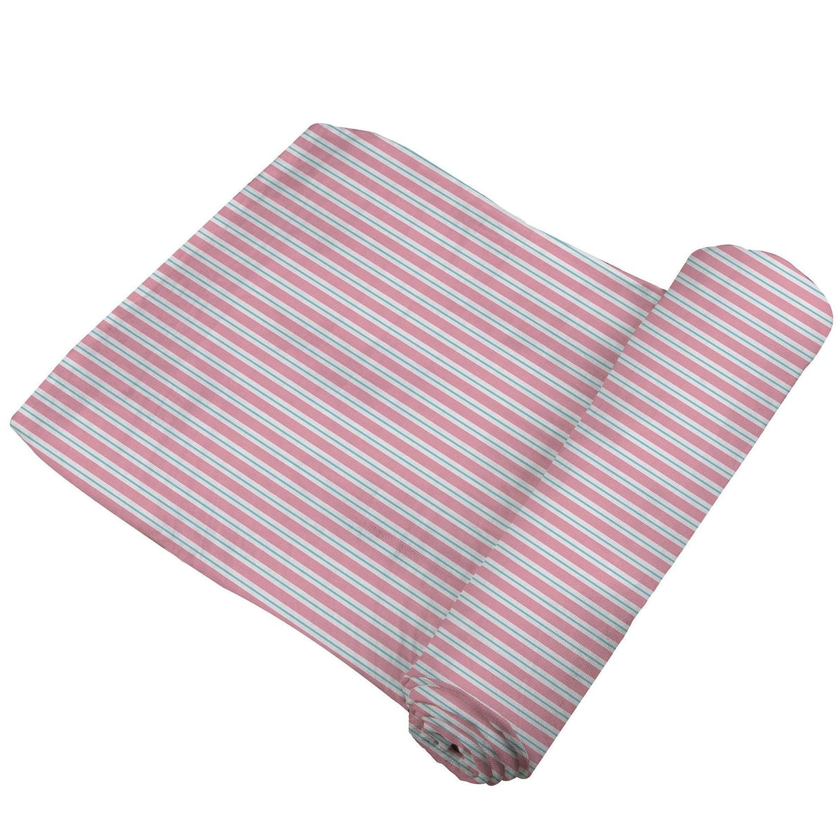 Candy Stripe Bamboo Muslin Swaddle