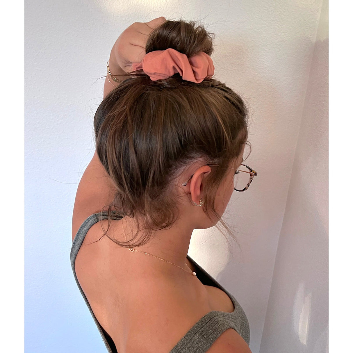 Auburn Squishable Scrunchie by Smunchies Co. - HoneyBug 