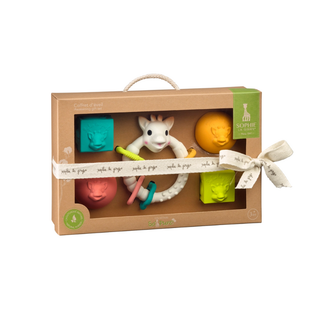 So'pure Early Learning Gift Set Blocks & Balls - HoneyBug 