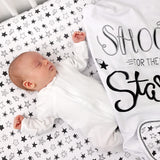 Super Stars Cotton Crib Sheet