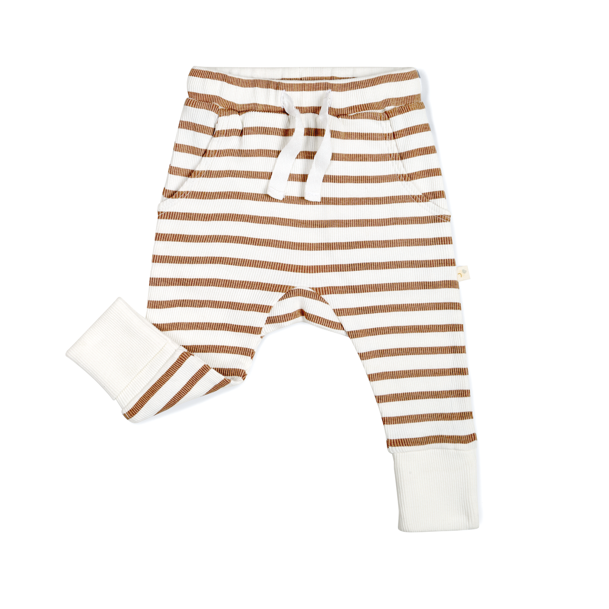 Organic Baby Toddler Harem Pants - Stripes