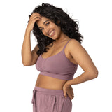 Sublime® Bamboo Hands-Free Pumping Lounge & Sleep Bra | Twilight - HoneyBug 