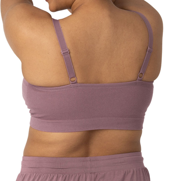 Kindred Bravely Sublime Bamboo Hands-Free Pumping Lounge & Sleep Bra -  Twilight, X-Large-Busty
