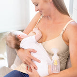 Sublime® Hands-Free Pumping & Nursing Tank | Beige - HoneyBug 