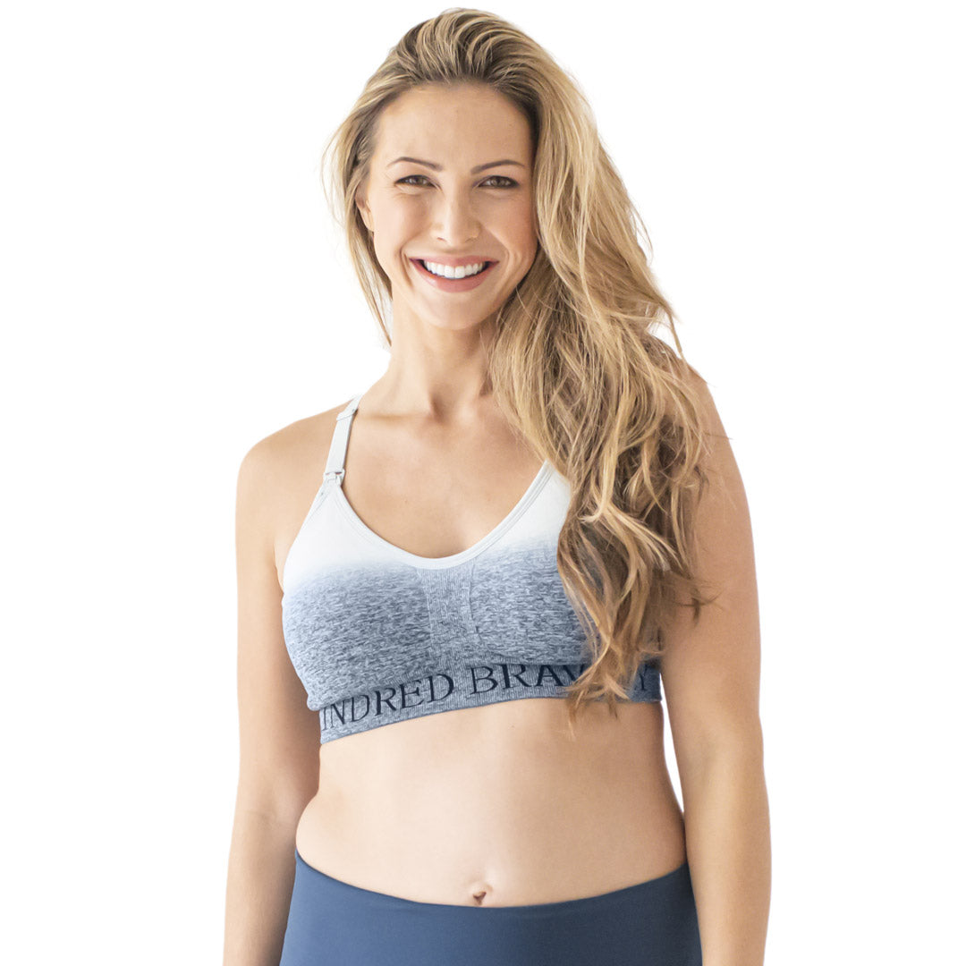 Sublime® Nursing Sports Bra | Ombre Storm - HoneyBug 