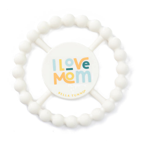 I Love Mom Happy Teether - HoneyBug 