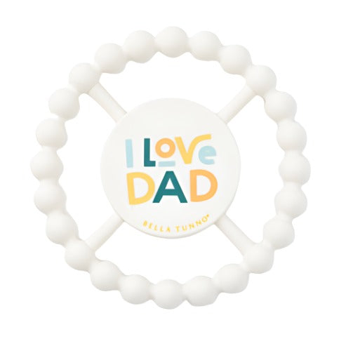 I Love Dad Happy Teether - HoneyBug 