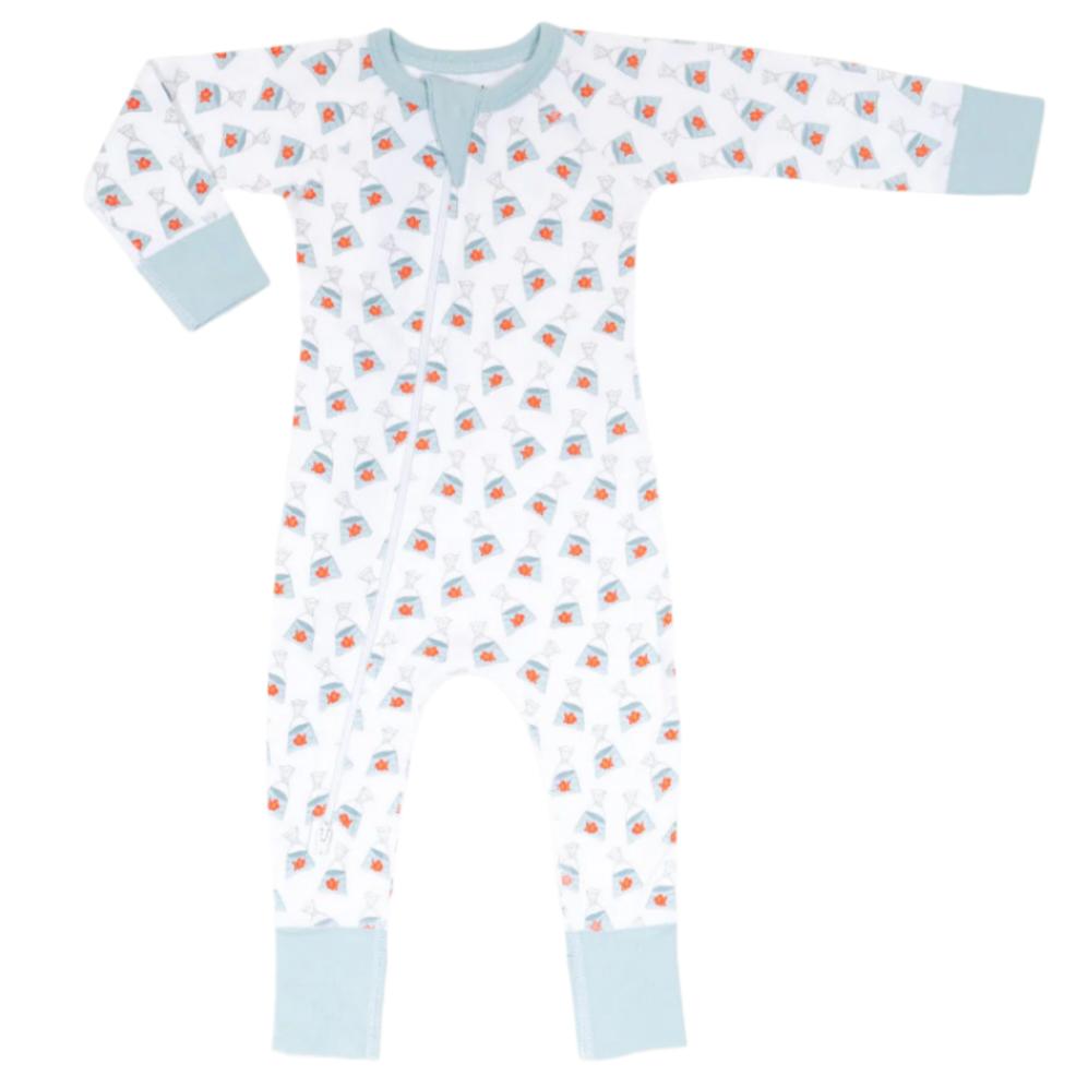 Goldfish Zip Romper