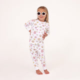 Groovy Flowers Long Sleeve Pajama Set