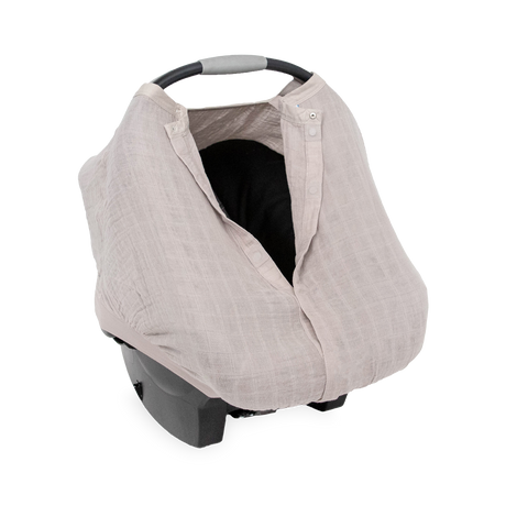 Cotton Muslin Car Seat Canopy - Porpoise