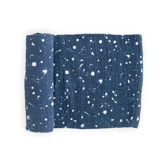 Cotton Muslin Swaddle - Star Sailing - HoneyBug 