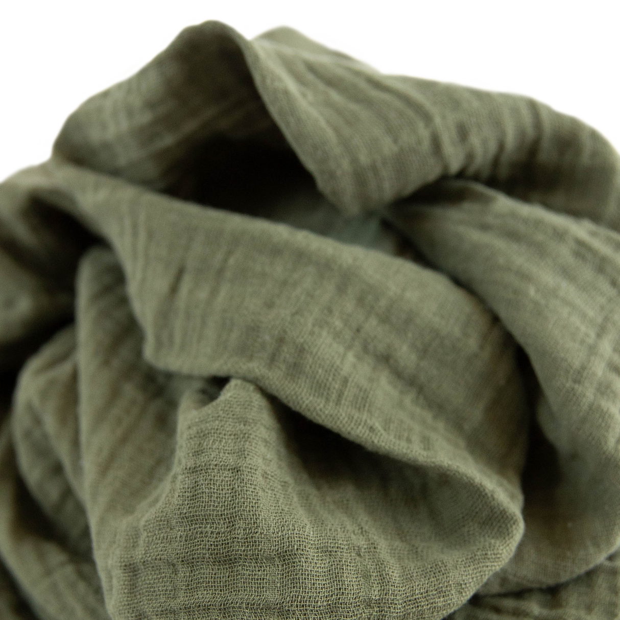 Cotton Muslin Swaddle Blanket - Fern