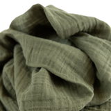 Cotton Muslin Swaddle Blanket - Fern