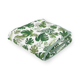 Original Cotton Muslin Quilt - Tropical Leaf