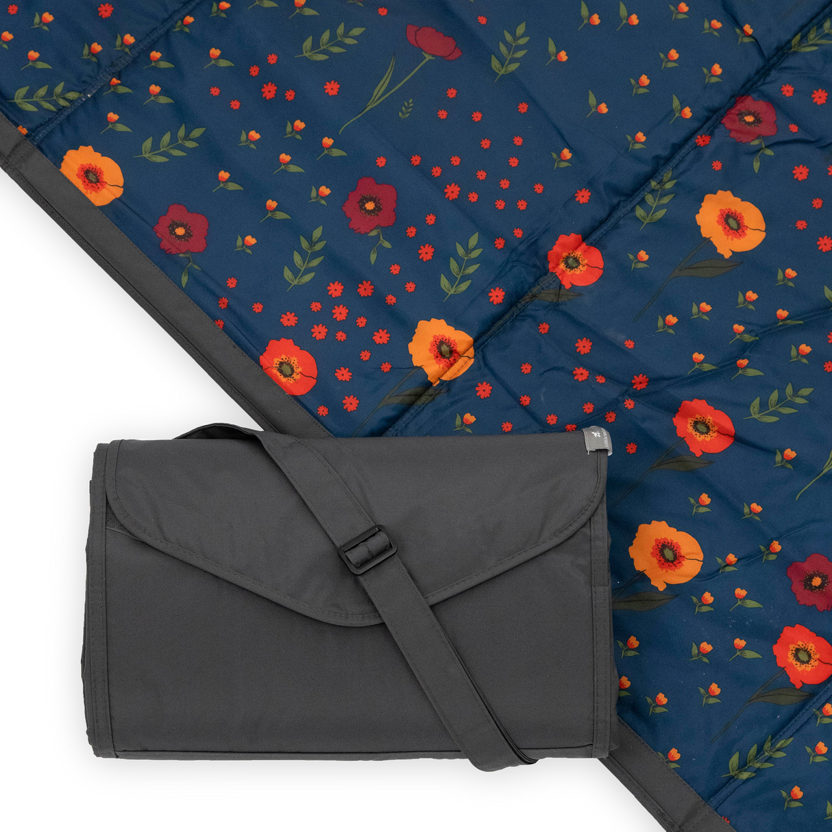 Outdoor Blanket - Midnight Poppy