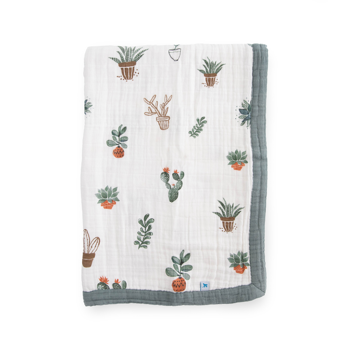 Cotton Muslin Baby Quilt - Prickle Pots