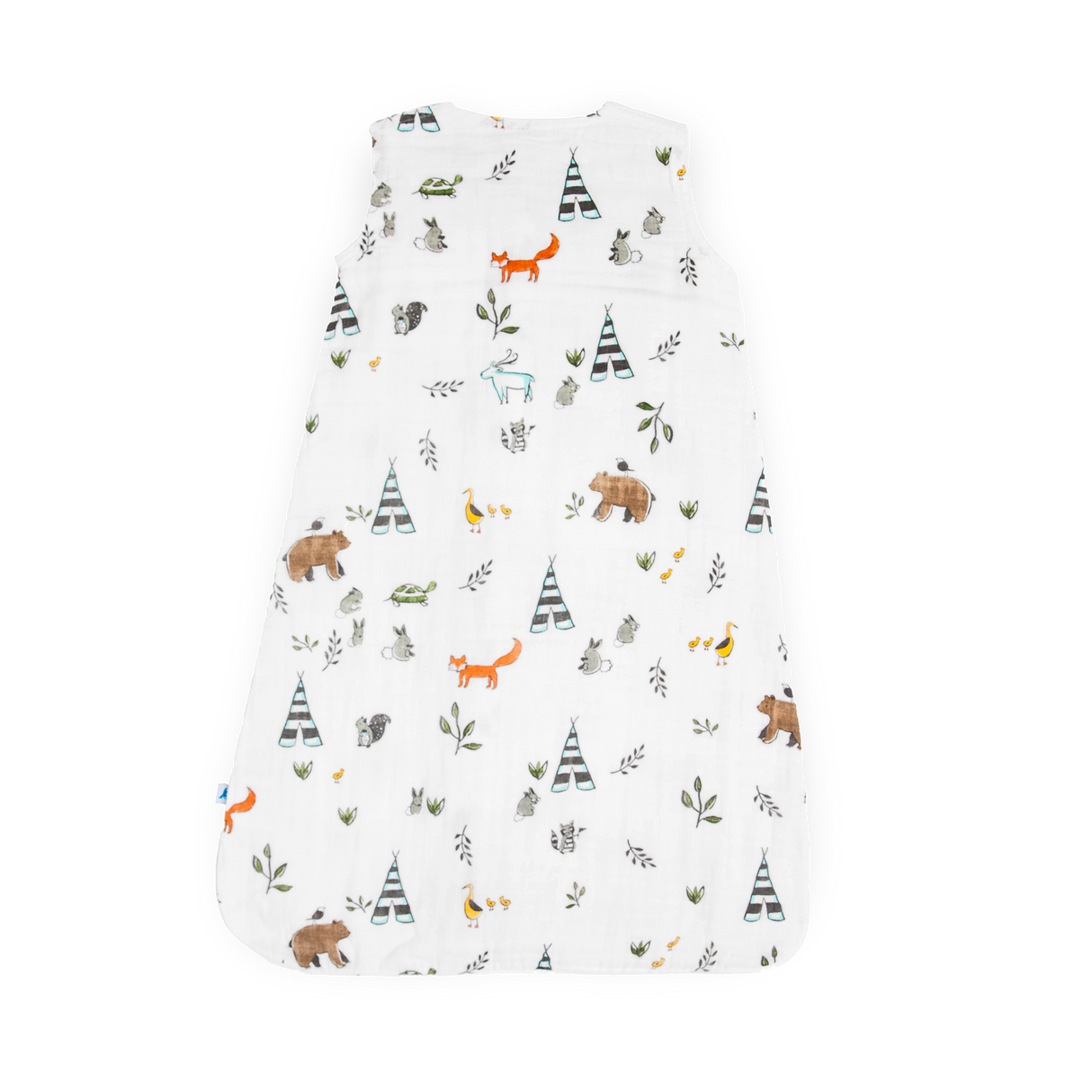 Cotton Muslin Sleep Bag - Forest Friends