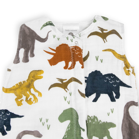 Cotton Muslin Sleep Bag - Dino Friends