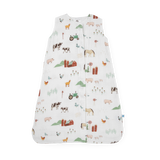 Cotton Muslin Sleep Bag - Farmyard