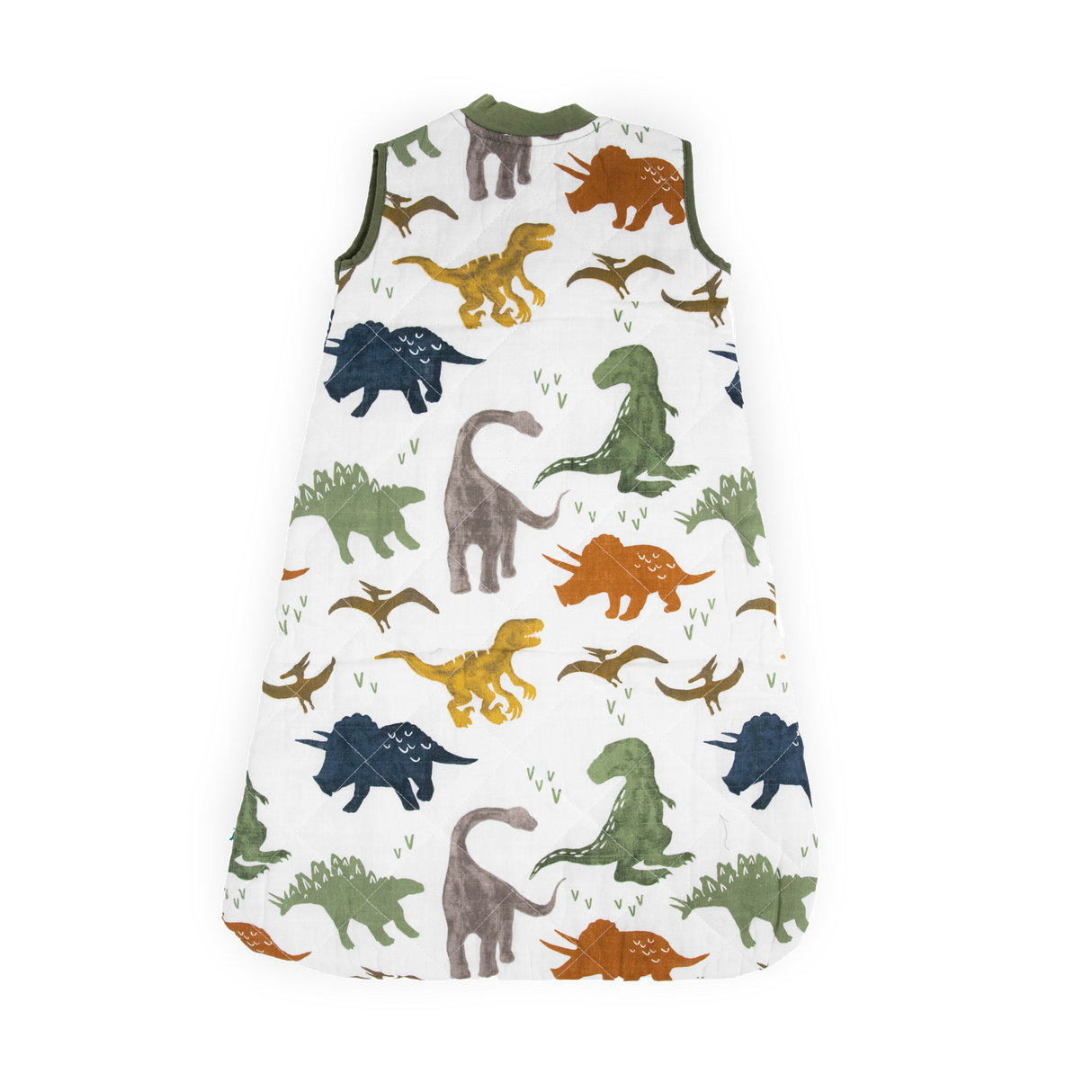 Cotton Muslin Quilted Sleep Bag - Dino Friends