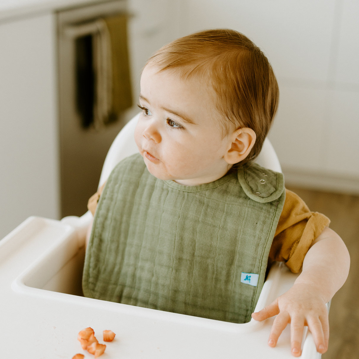 Cotton Muslin Classic Bib 3 Pack - Llama Llama