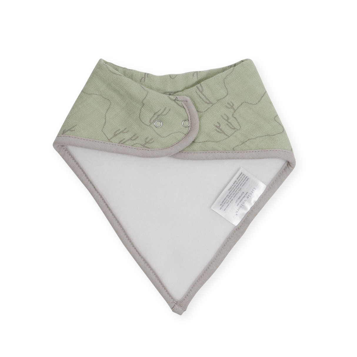 Cotton Muslin + Fleece Bandana Bib 4 Pack - Adobe Checker