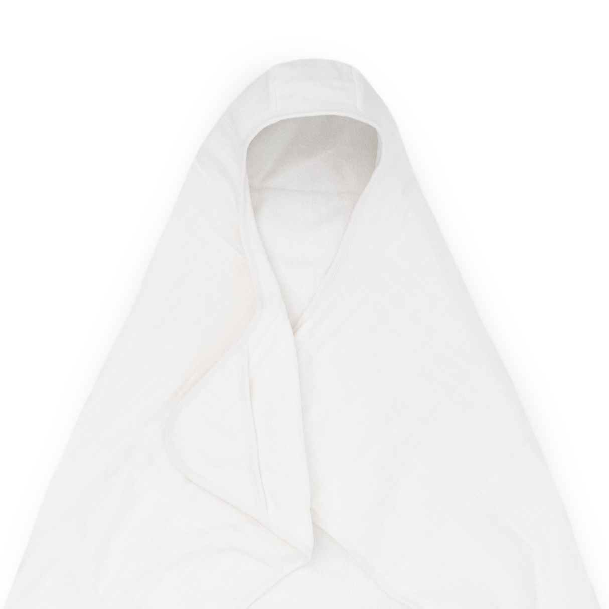 Toddler Hooded Towel - White