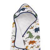 Infant Hooded Towel - Dino Friends