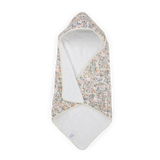 Infant Hooded Towel - Pressed Petals