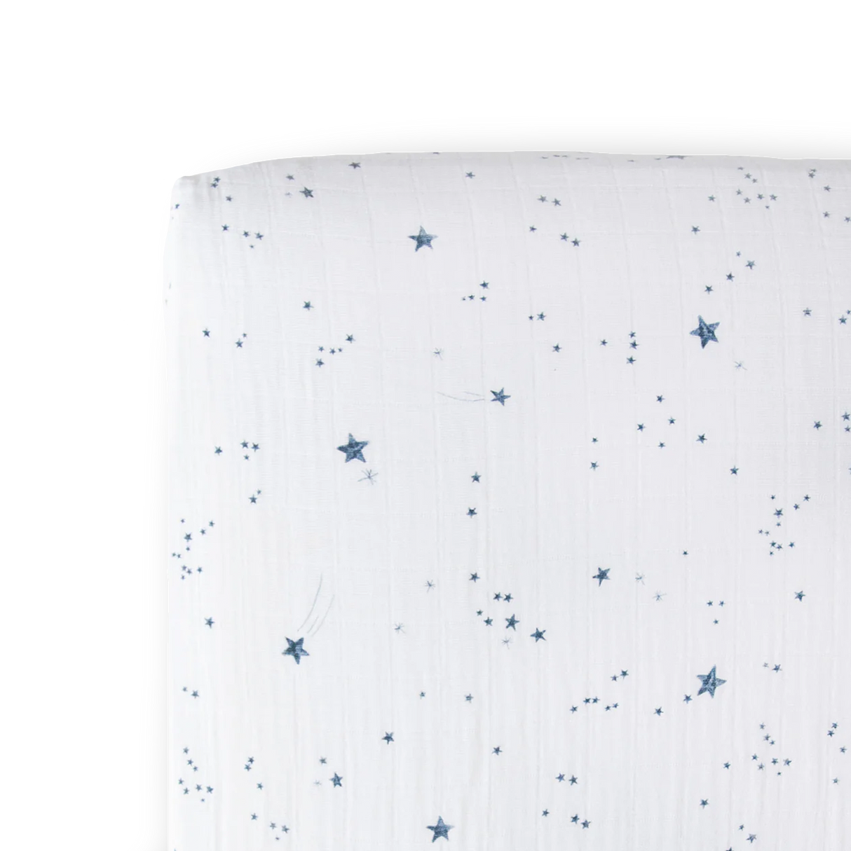 Cotton Muslin Crib Sheet - Shooting Stars