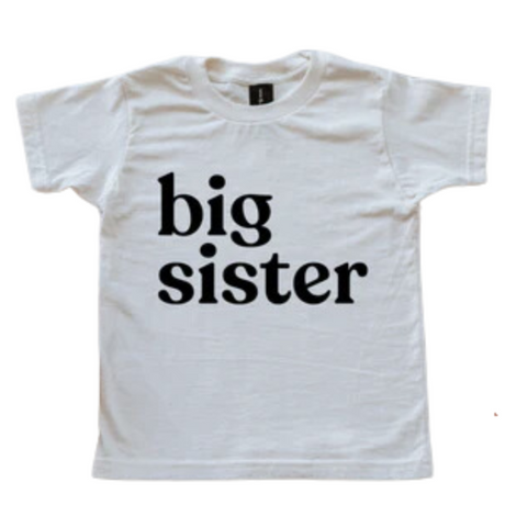 Big Sister Organic Baby & Kids Tee - HoneyBug 