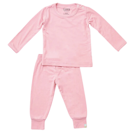 Long Sleeve Pajama Set - Peony - HoneyBug 