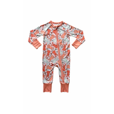 Eggstra Cute Zipper Romper - HoneyBug 