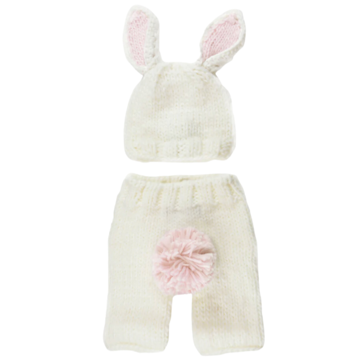 Bailey Bunny Hat and Pant Newborn Set - HoneyBug 