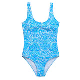 Womens Santorini Blue Swimsuit - HoneyBug 