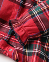 Baby's Twill Madeline Romper in Imperial Tartan