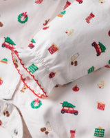 Baby's Twill Madeline Romper in Winter Nostalgia