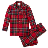 Kid's Brushed Cotton Pajama Set in Imperial Tartan